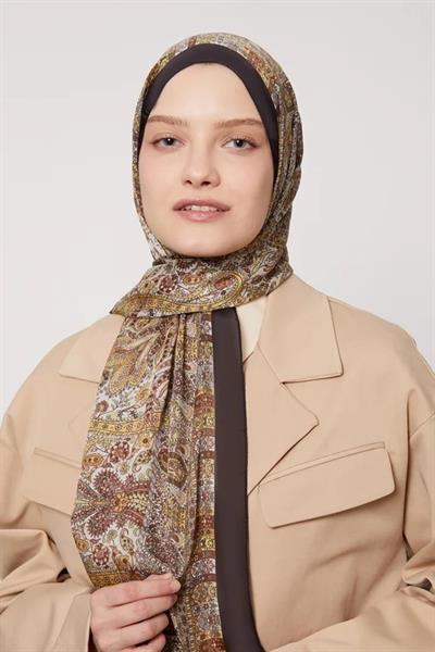 Luven Sara - Hint İpeği Şal 11909