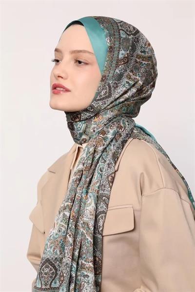 Luven Sara - Hint İpeği Şal 11909