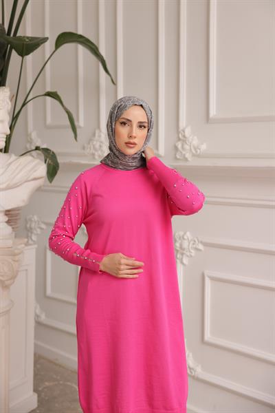 Merserize Kolu Beyoğlu Taşlı Tunik 140151