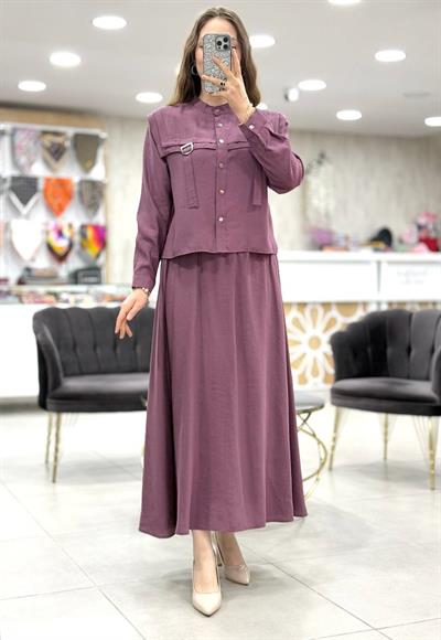 Modal Kumaş Etekli İkili Takım 4271