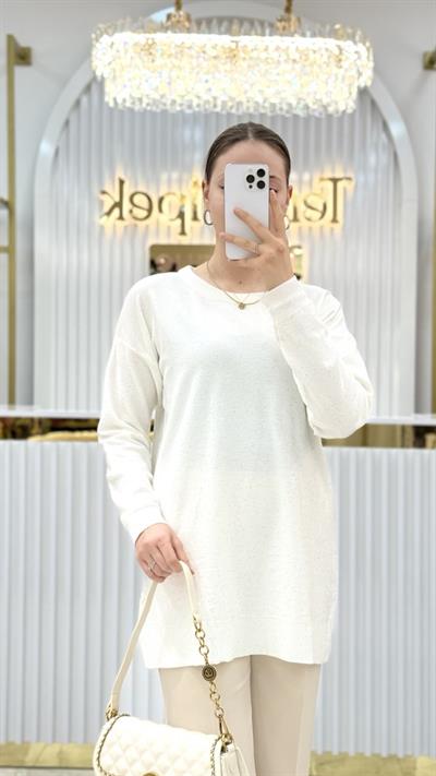 Pul Detaylı Oversize Tunik 145117