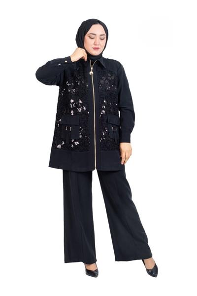 Pul Payet Pantolonlu Takım 3385