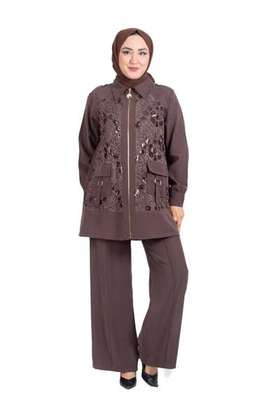 Pul Payet Pantolonlu Takım 3385