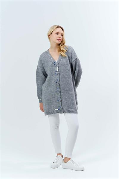Şardonlu Elişili Hırka 3170