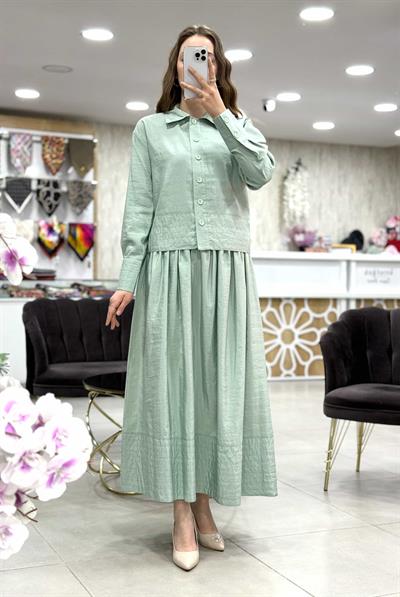 Sedef İkili Etekli Takım 4323