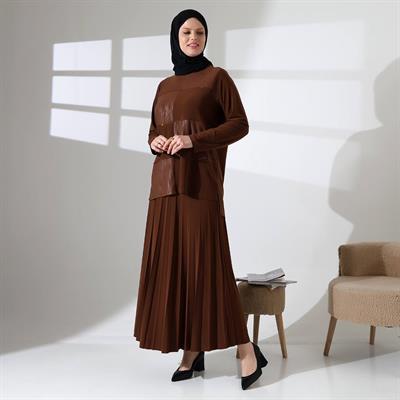 Sendy Kumaş Etekli Takım 1418