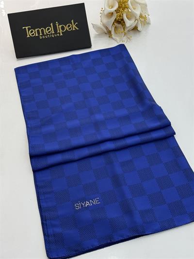 Siyane - Pamuk Jakar Dama Şal 03190