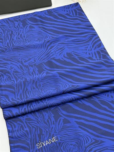 Siyane - Pamuk Jakar Zebra Şal 03189
