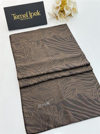 Siyane - Pamuk Jakar Zebra Şal 03189
