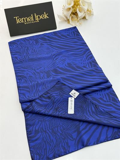 Siyane - Pamuk Jakar Zebra Şal 03189