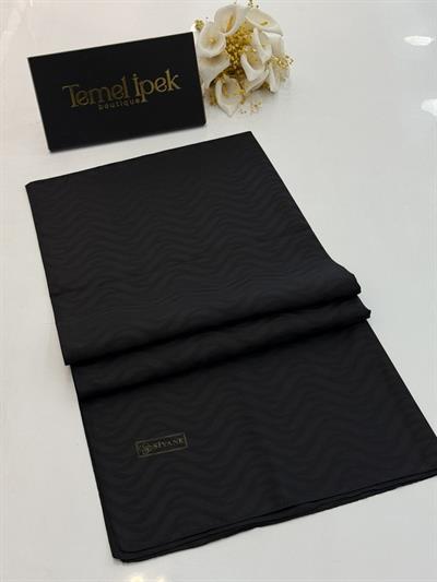 Siyane - Pamuk Jakar Zebra Şal 03249