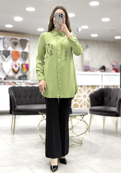 Taşlı Tensel Tunik 7118