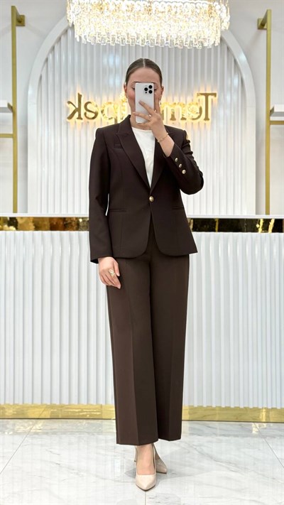 Tek Düğmeli Blazer Ceket Y25CE414