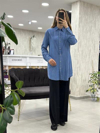 Tensel Tunik Gömlek 7126