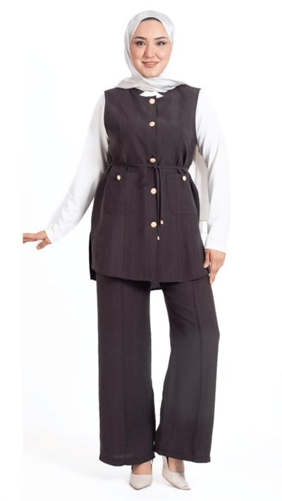 Tesla Pantolonlu Üçlü Takım