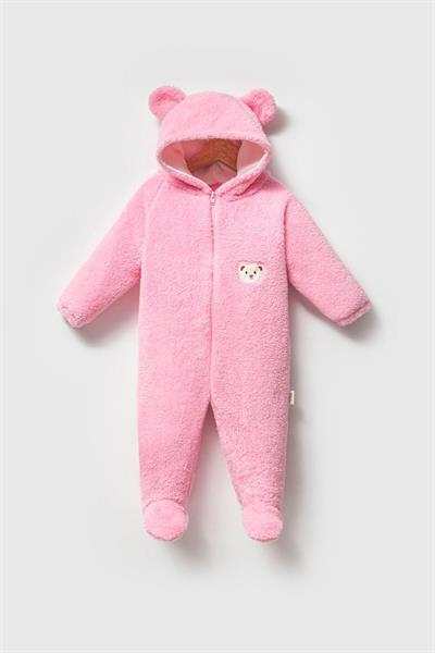 Pembe Peluş Ayıcıklı Tulum