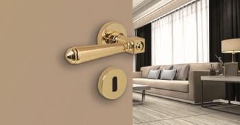 BIEN Kol seti (wc) antik bronz