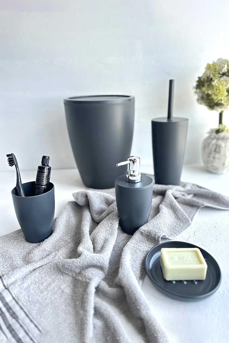 Primanova Pure Banyo Seti 5'li - Gri