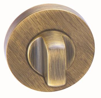 Rozet (wc) yuvarlak antik bronz