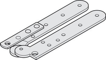Slido D-Fo21 50A hinge w.al.func.black