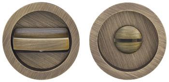 ROUND Gömme kulp (WC) antik bronz