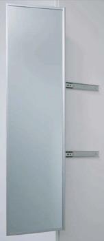 REFLECT01 Ayna raylı, gri 305x38x565mm