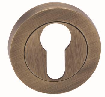 Rozet (oda) yuvarlak antik bronz