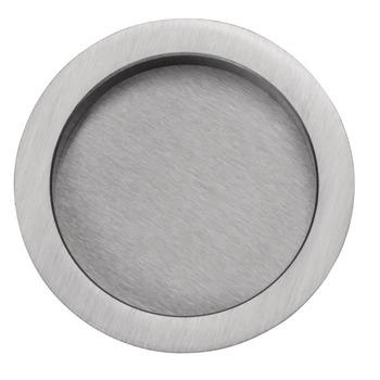 ROUND Gömme kulp pasaj tipi mat krom