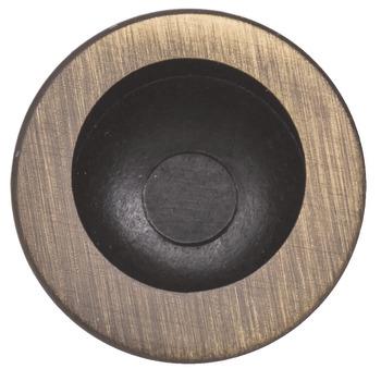 POCKET Gizli Kulp yuvarlak antik bronz