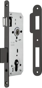 H40.04 Gömme kilit PC mat siyah 40/23mm