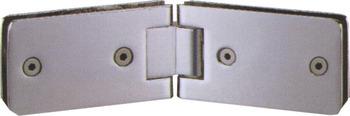 Cam menteşesi cam/cam 135° krom mat