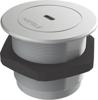 PORT USB-C Ünitesi 12V,3A, mat krom