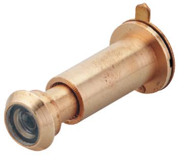Kapı dürbünü parlak pirinç 31-57mm 170º