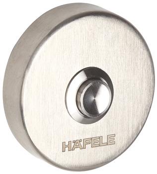 Kapı zili yuvarlak p.çelik mat 52mm