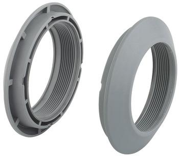 HCS Ø75 Rozet 35-45mm poly.gri