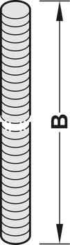 BOLT 03 Sürgü çubuğu 1220mm