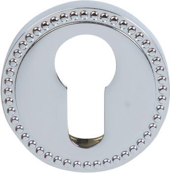 Rozet (barelli) yuvarlak noktalı p.krom