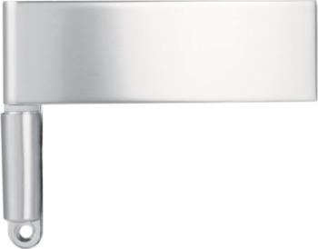 GLASS LINE Cam menteşesi gümüş renkli