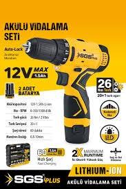 AKÜLÜ VİDALAMA SETİ 12 VOLT (1*1.5 Ah) (BİTS UÇ SETİ)