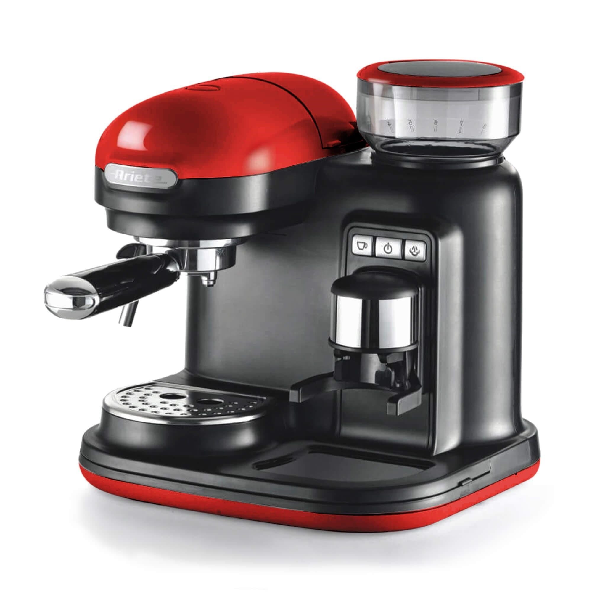 ARİETE Moderna Espresso Kahve Makinesi - Kırmızı