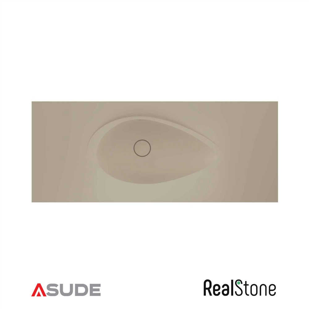 Realstone Avocado Etajerli Granit Lavabo 100*50 cm Pudra