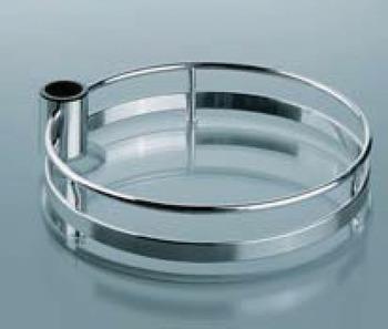 Cam tabanlı raf krom parlak Ø260mm