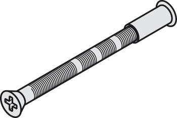 Bağlantı vidası galvaniz M4/65mm