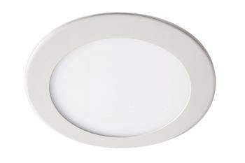 Plana, 230V, 12W, Sıcak beyaz, beyaz
