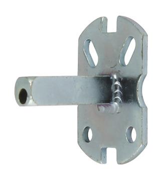 Rozetli kol mili galvaniz 8mm