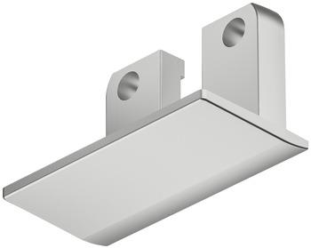 PROFIL 1106 Yan kapak, plastik, gümüş r.