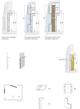 BASEBOARD Merdiven bağlantısı 10adet