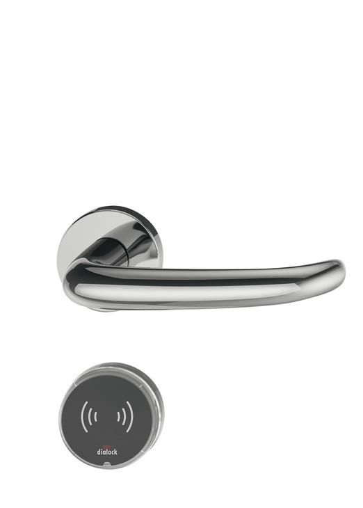 DT710c J, dış modül kolu, p.çelik parlak