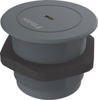 PORT USB-C Ünitesi 12V,3A, antrasit
