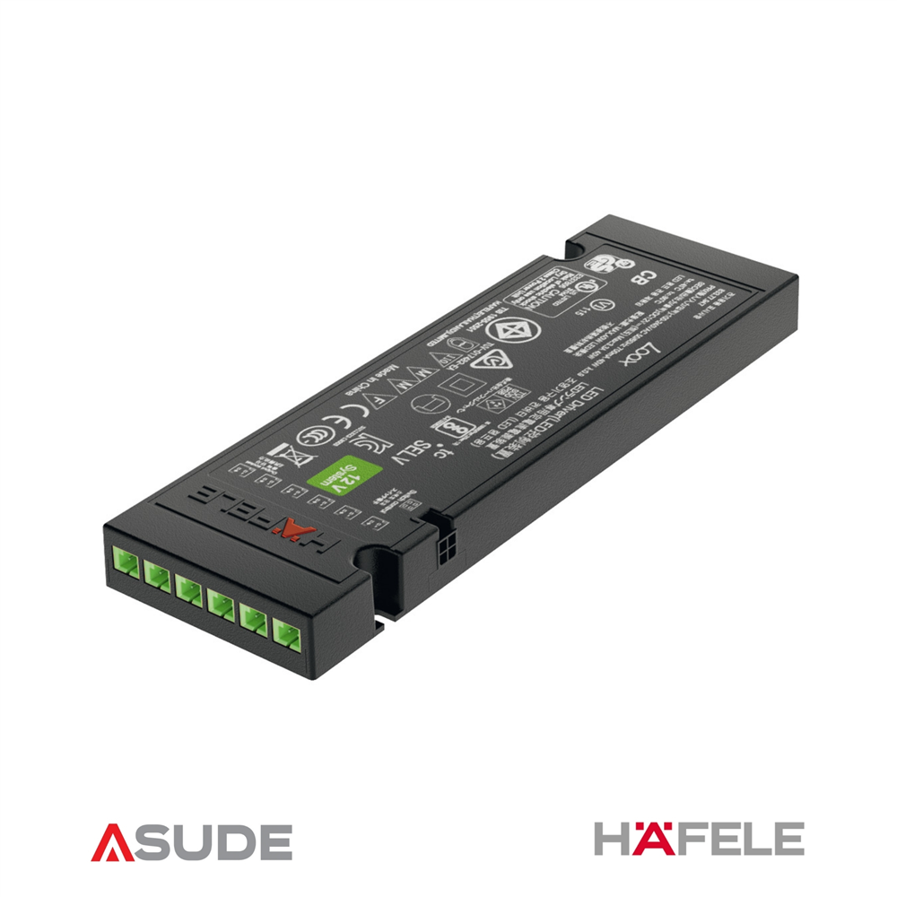 LED Sürücü, 24V/40W, plastik, siyah